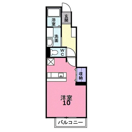 ノーリーズンの物件間取画像